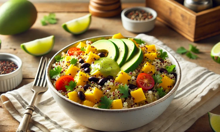 Mango-Lime Quinoa Salad
