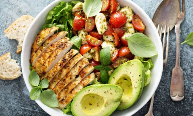 Grilled Chicken and Veggie Bowls