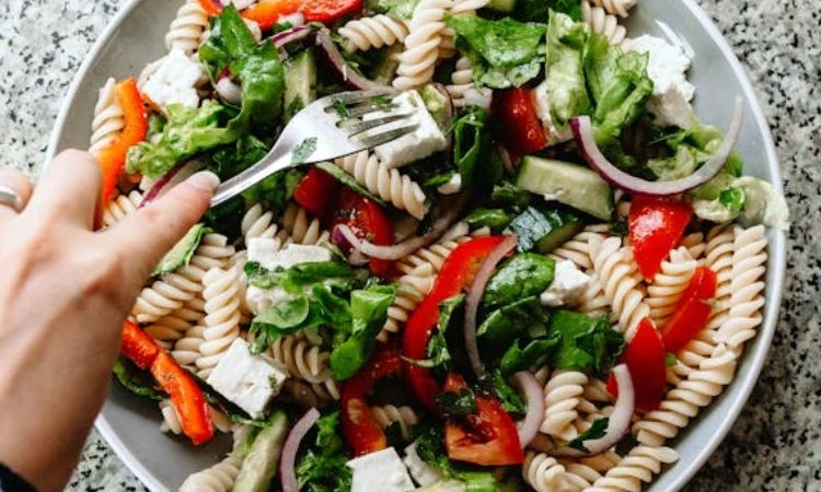 Bite-Sized Pasta Salad