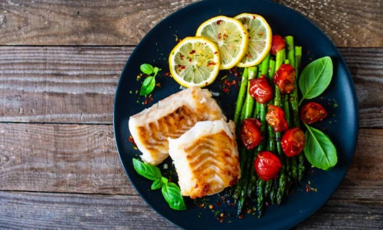 Roasted Fish with Cherry Tomatoes