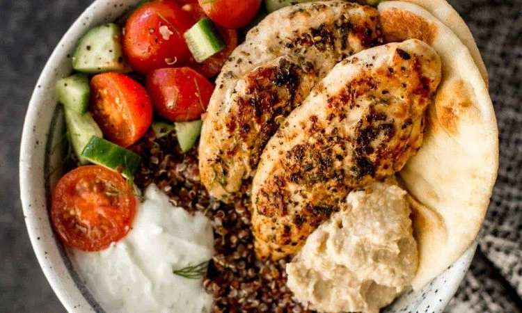 Mediterranean Chicken Bowls