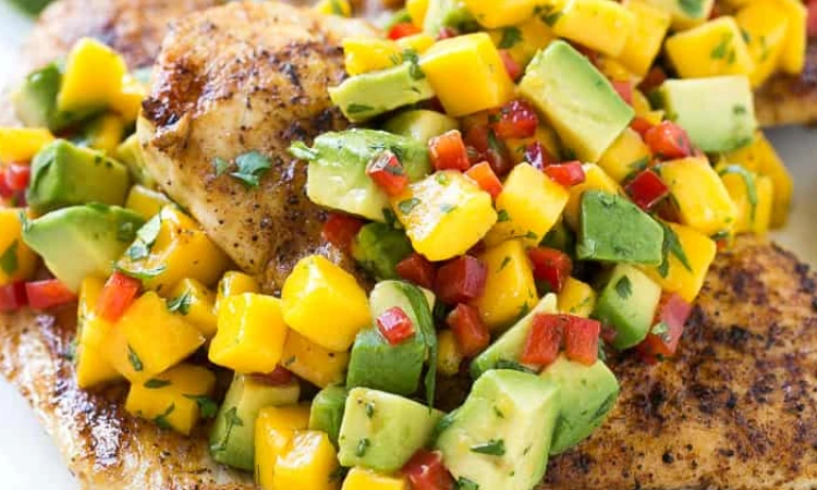 Mango Salsa Chicken
