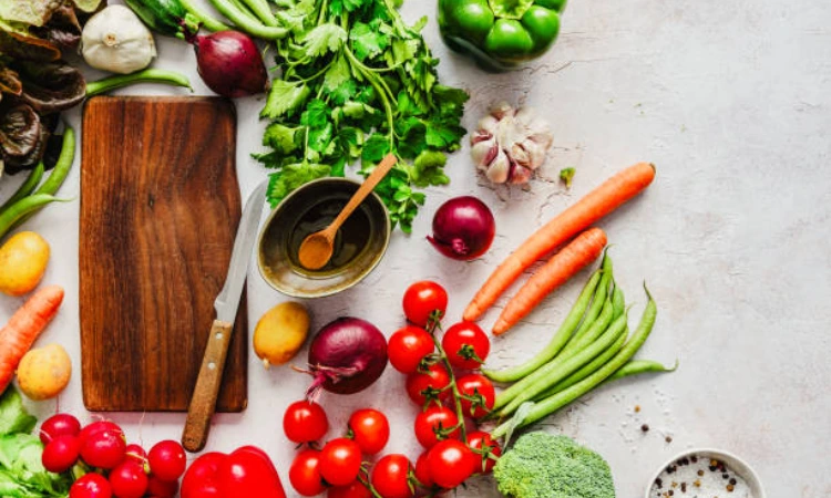 organic fruits and vegetables