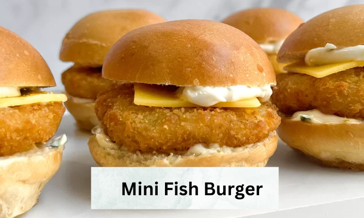 Mini fish burger