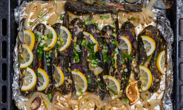 Garlic butter fish