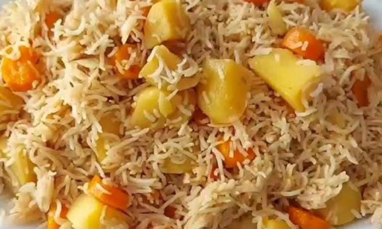 Carrot potato rice