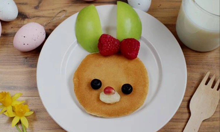 Bunny Pancakes for easter