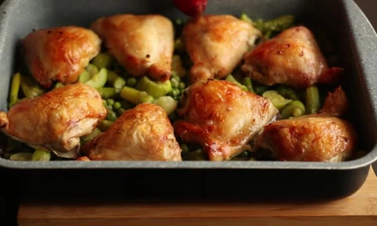 Sheet Pan Parmesan Chicken and Veggies
