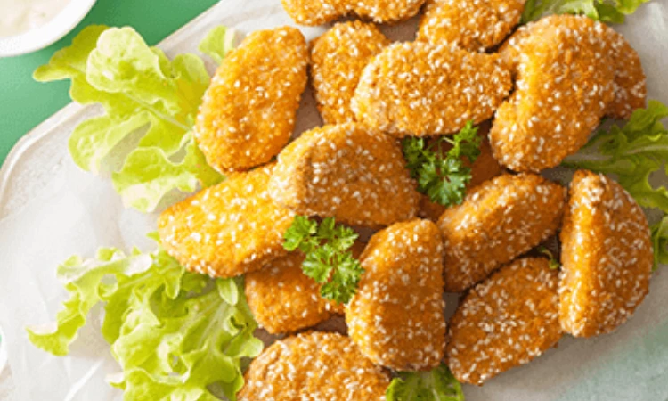 Rice and veggie nuggets