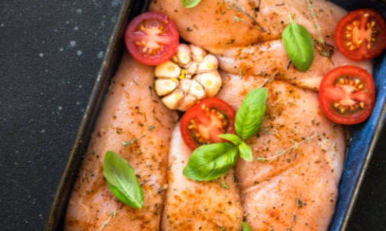 Sheet Pan Baked Chicken Breast with Veggies
