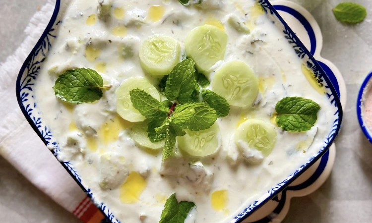 Salatet Zabadee (Egyptian Cucumber Salad)