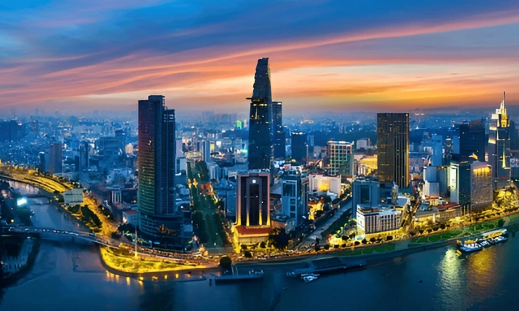 Ho Chi Minh at nigh