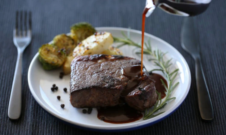 Pair Red Wine Jus with Steak Cuts